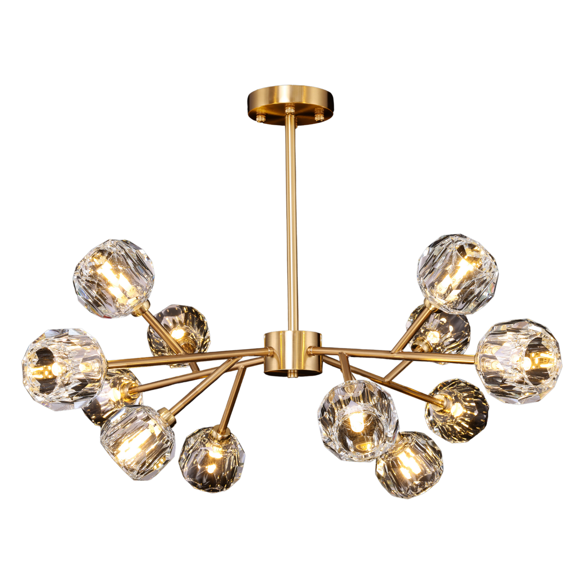 Hängeleuchte Rosy Kupfer Gold | 12 - 90 x 45 cm