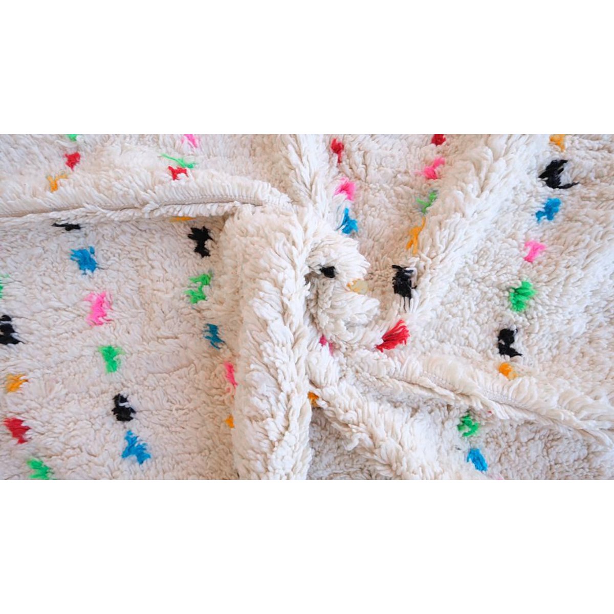 Marokkaner Berber Teppich reiner Wolle 160 x 255 cm