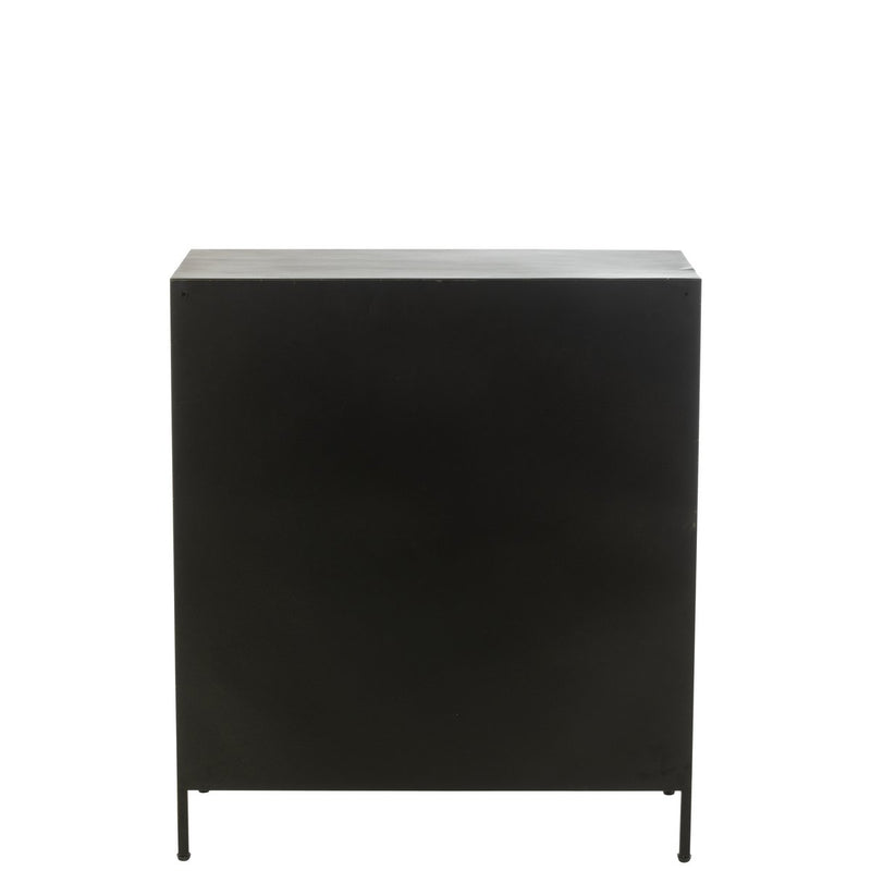 Vintage cabinet with 16 drawers made of wood and metal – Industrial Design