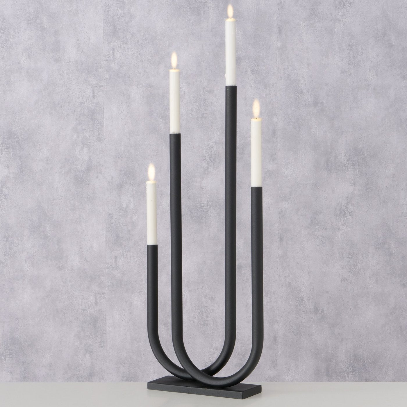 Kerzenleuchter Tonis – Moderner Metallleuchter für stilvolle Akzente 80cm