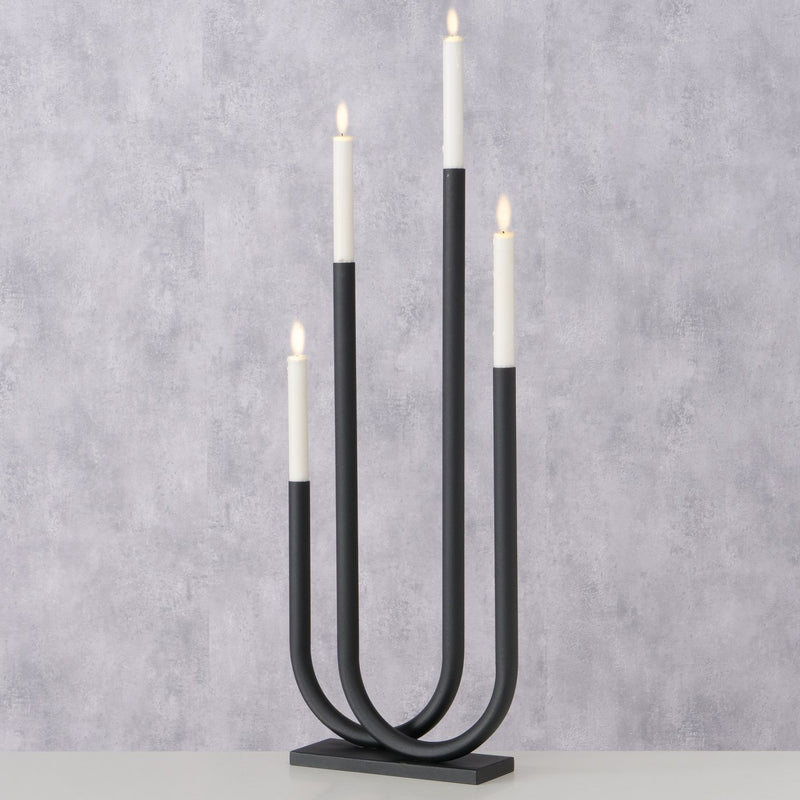 Kerzenleuchter Tonis – Moderner Metallleuchter für stilvolle Akzente 80cm
