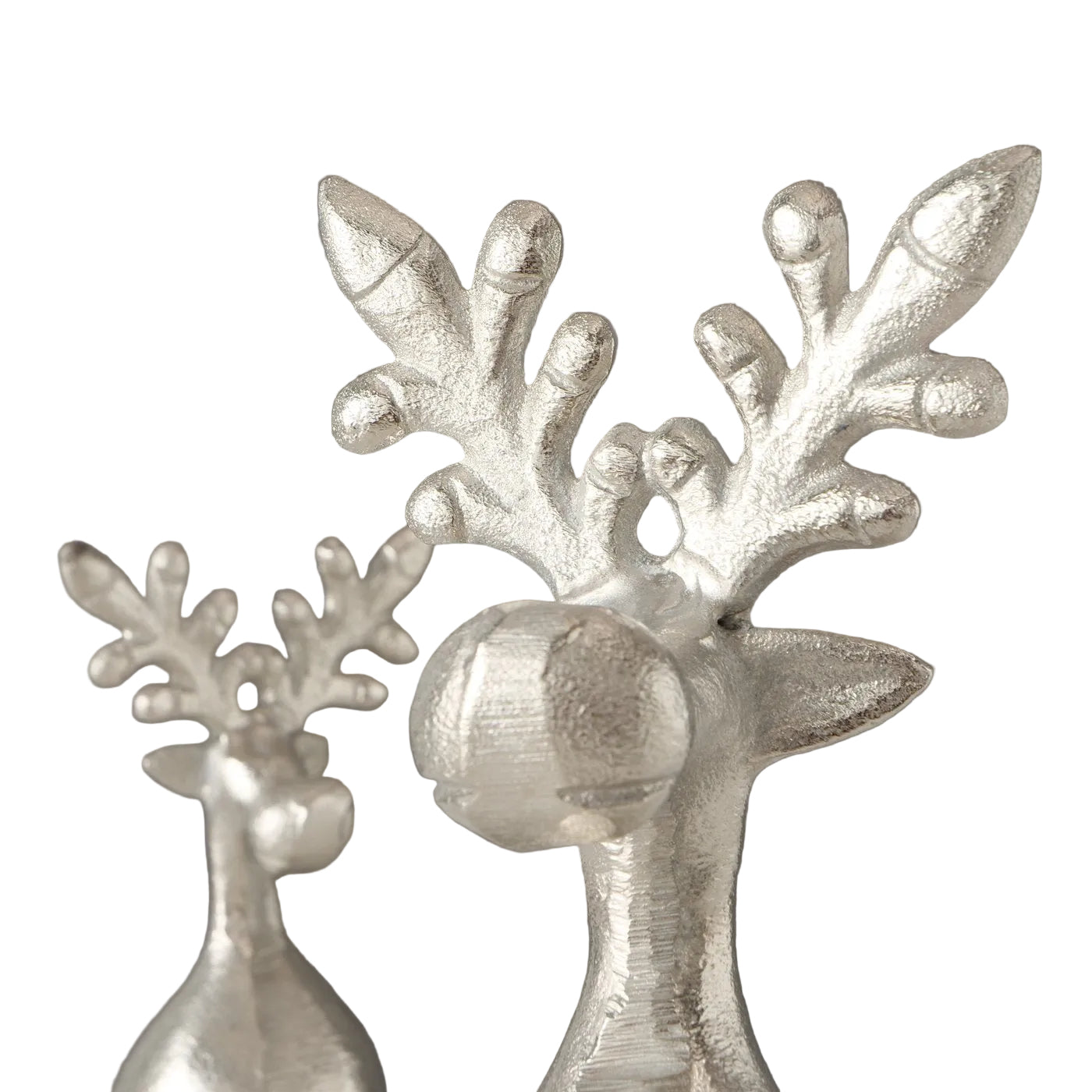 Dekofigur Silver Antler Duo Hirschset