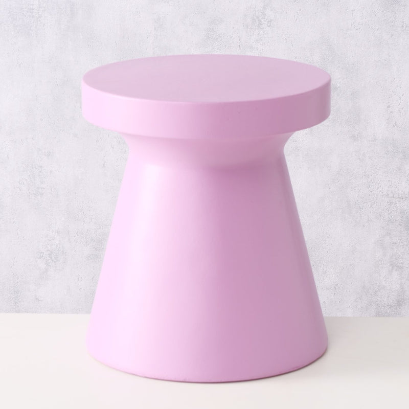 Bijzettafel Lila Charm in mat roze 35x39,5 cm