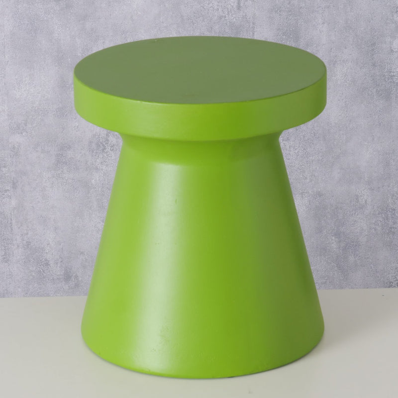 Moderne bijzettafel Salva in het groen - handgemaakt van Fibreclay