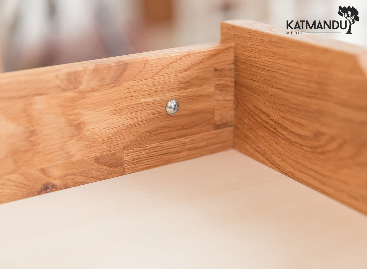 Savona Massivholz Eichentisch Schreibtisch 120cm