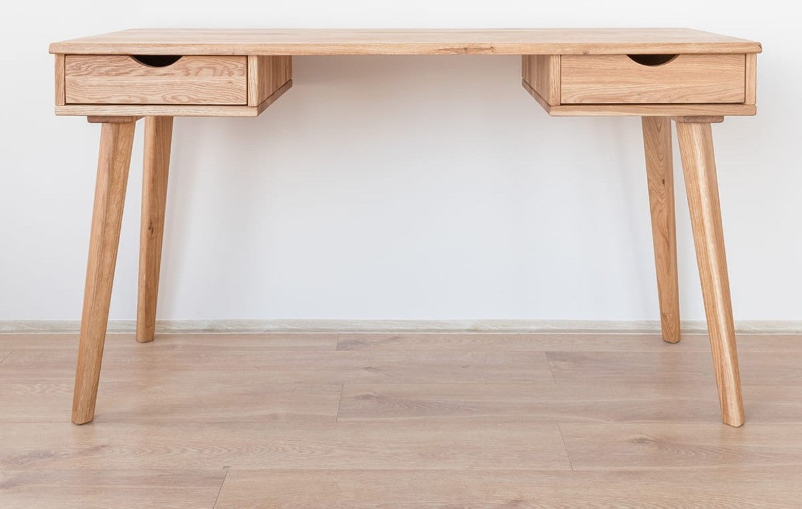 Savona Massivholz Eichentisch Schreibtisch 2.0