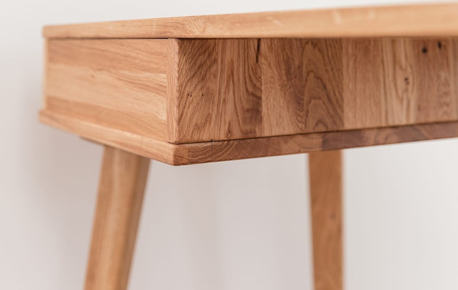 Savona Massivholz Eichentisch Schreibtisch 2.0