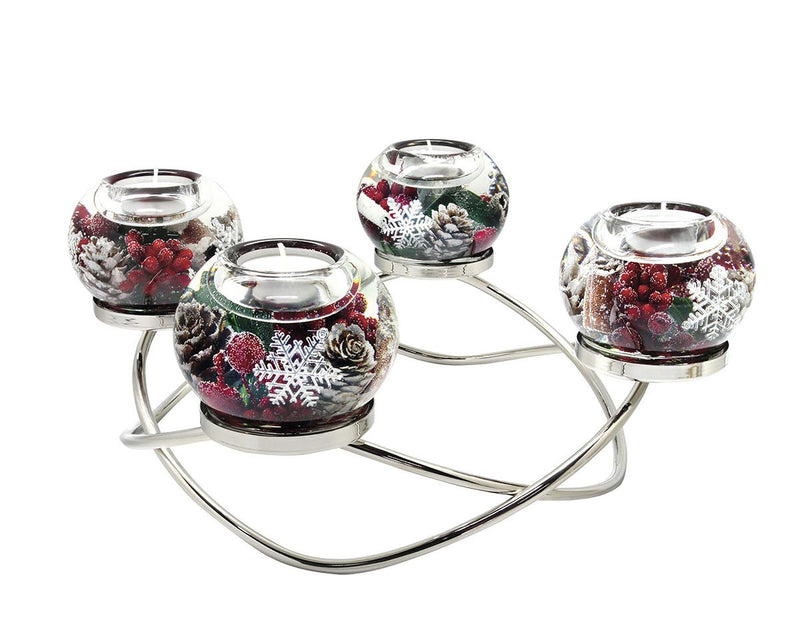 Dream 37213 Smart Noel: Elegante theelichtkandelaar met een diameter van 34 cm