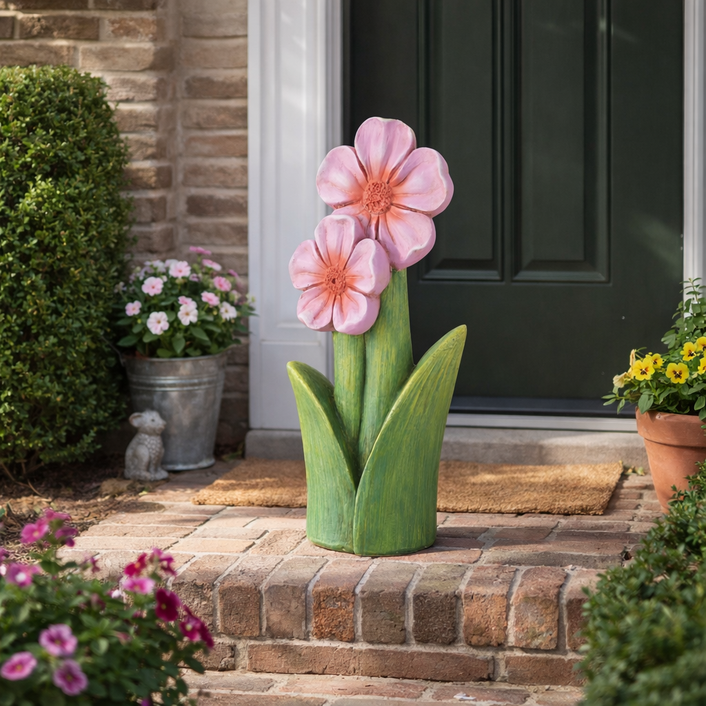 Dekoaufsteller Blume Bapsi Florina Höhe 63cm