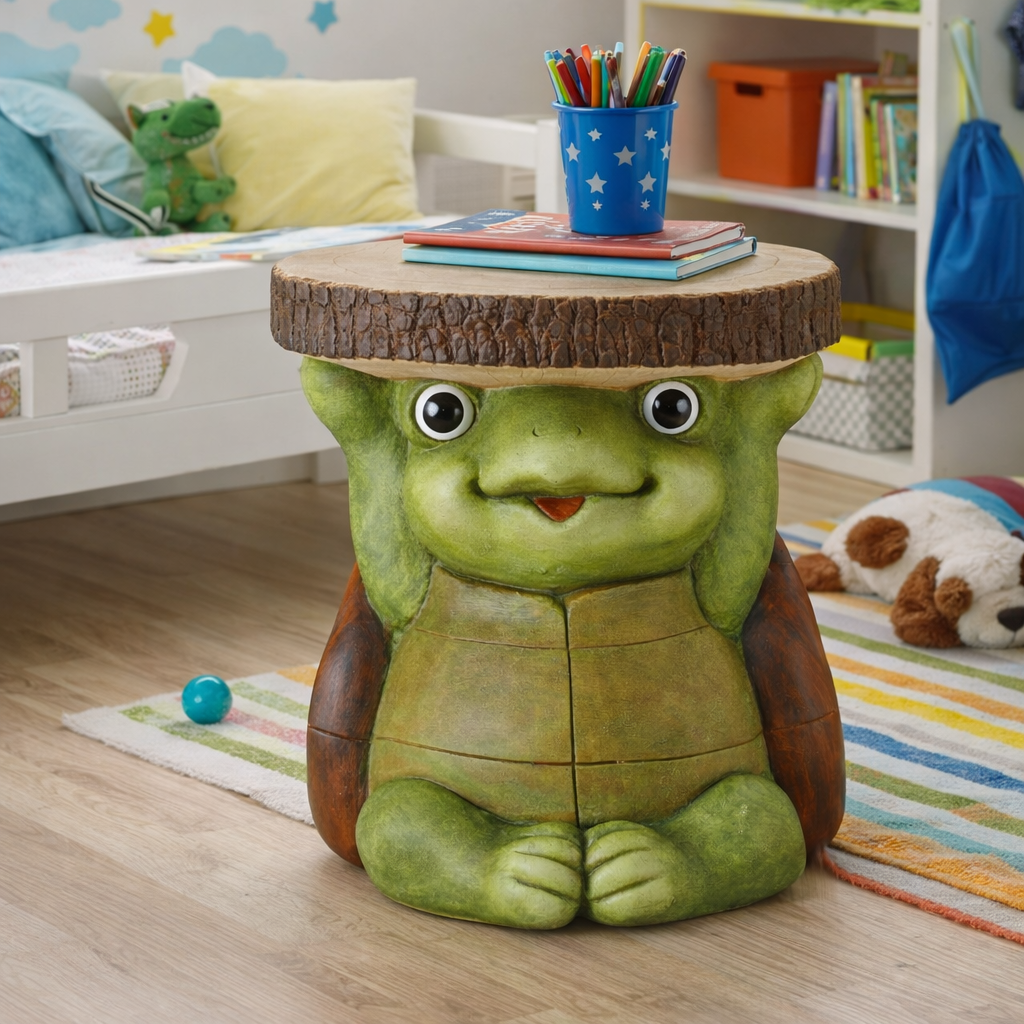 Toodsie Schildkröte Tisch Magnesia Deko Indoor Outdoor