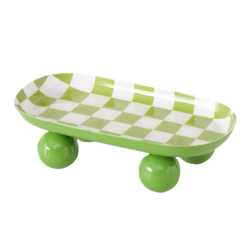 Gracie Mini serveerbord – stijlvolle presentatie met een charmante retro-look