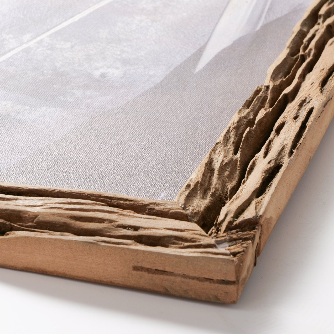 Shivan Wandbild Mann Kunstdruck Holzrahmen 74x103 cm