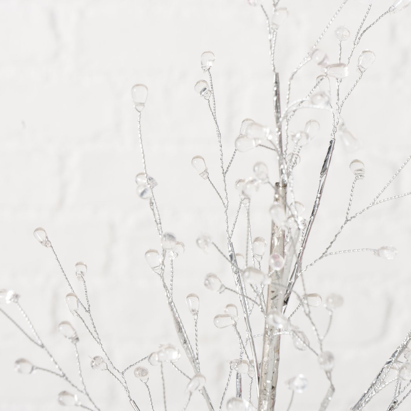 Gloomy Silver Tree Dekoaufsteller Baum 40cm Silber Metall Handgefertigt