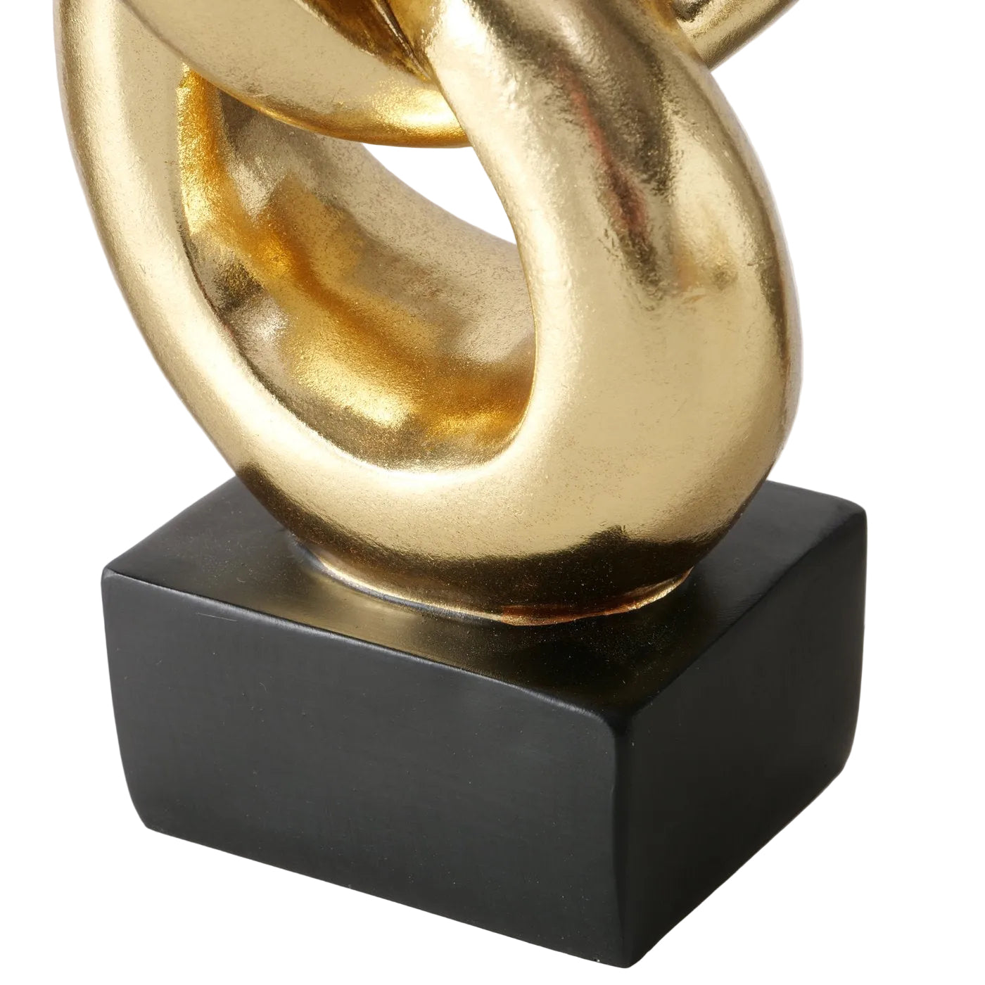 Skulptur Golden Infinity Chainy