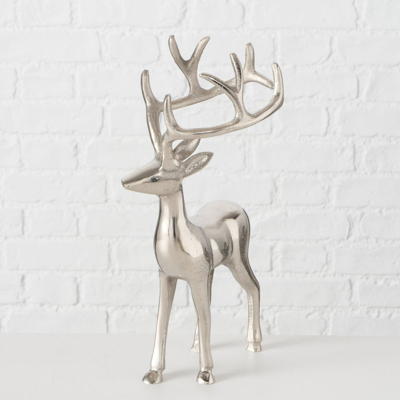 Premium Design Elegante Hirschfiguren Set 2 teilig Hochwertige Dekofiguren