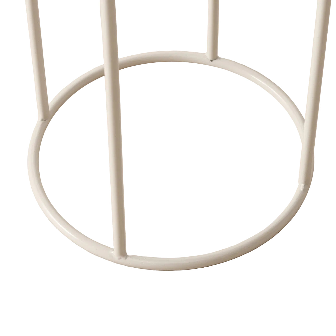 Übertopf Set Aurela beige aus Metall pulverbeschichtet 3 teilig outdoor