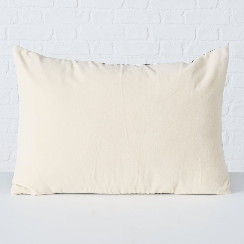 2er-Set Kissen "Alcina" – Hirschmotiv im Wald-Design, 60x40 cm