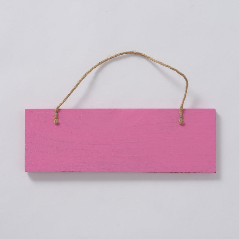Set van 2 wanddecoratieborden "Summer of Love" - ​​roze en turquoise