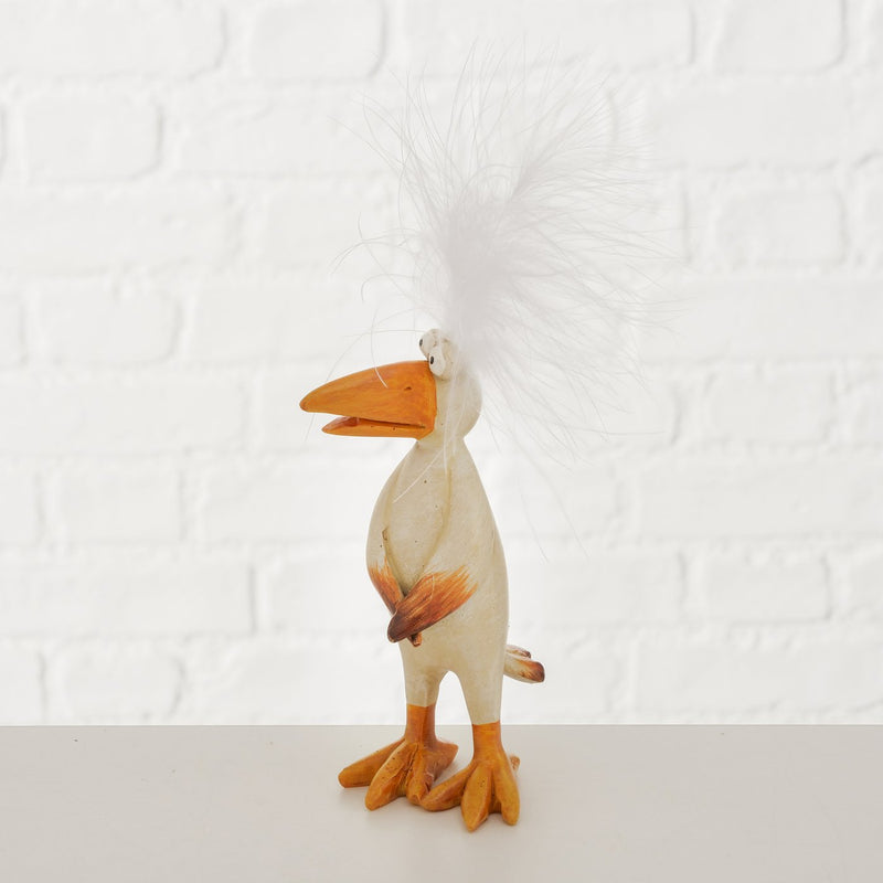 Set of 2 figures "Carusy" – Handmade and hand-painted raven figures