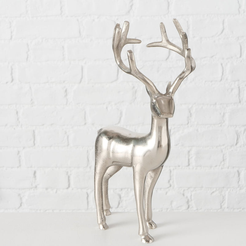 Premium Design Elegante Hirschfiguren Set 2 teilig Hochwertige Dekofiguren