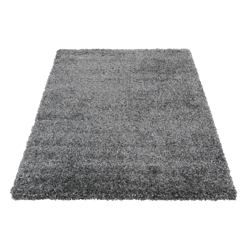 Sehrazat MODERN ETHNO COLLECTION – Deluxe Shaggy Rug Ethno 1800 anthracite