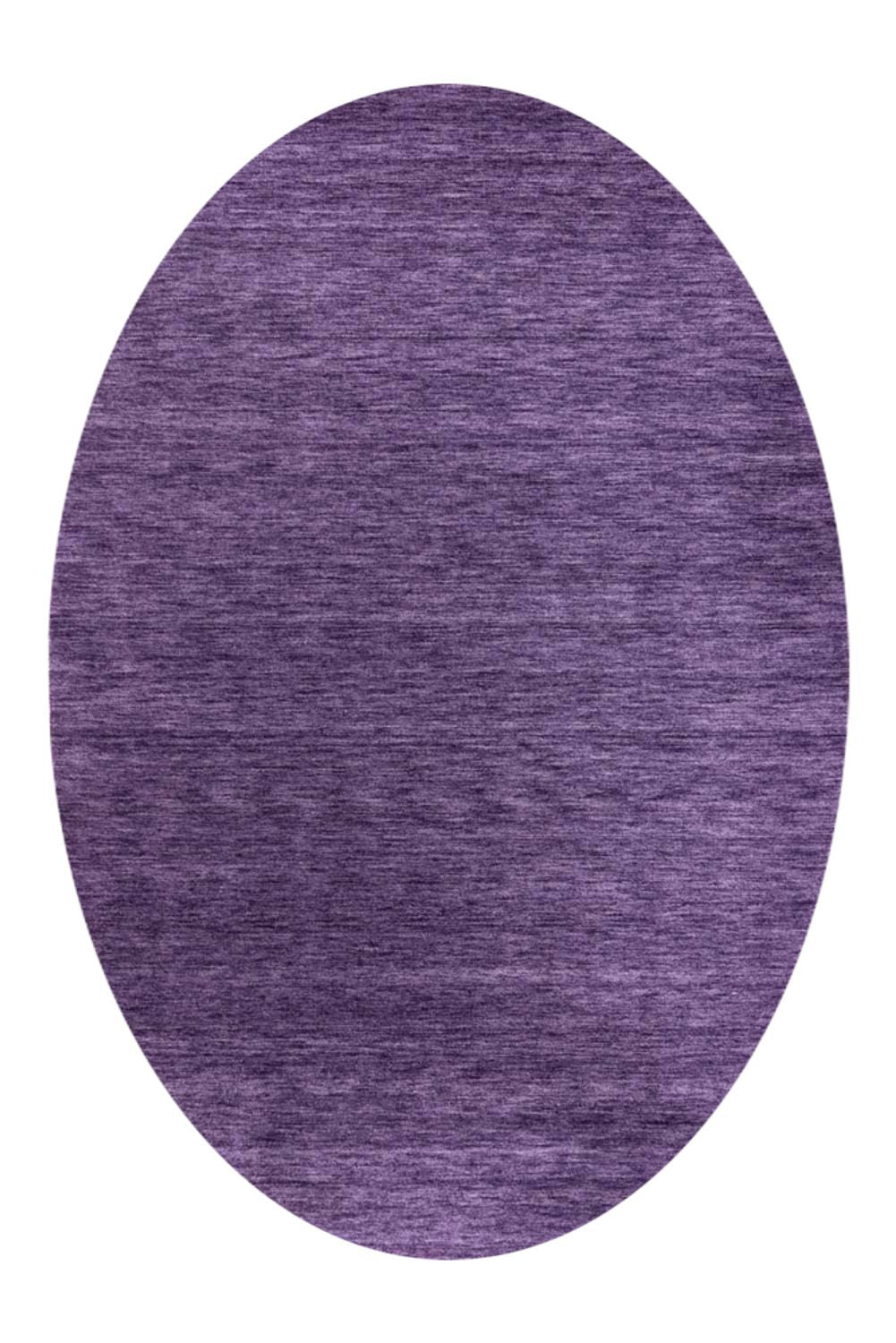 Gabbeh Teppich - Softy - Uni - oval