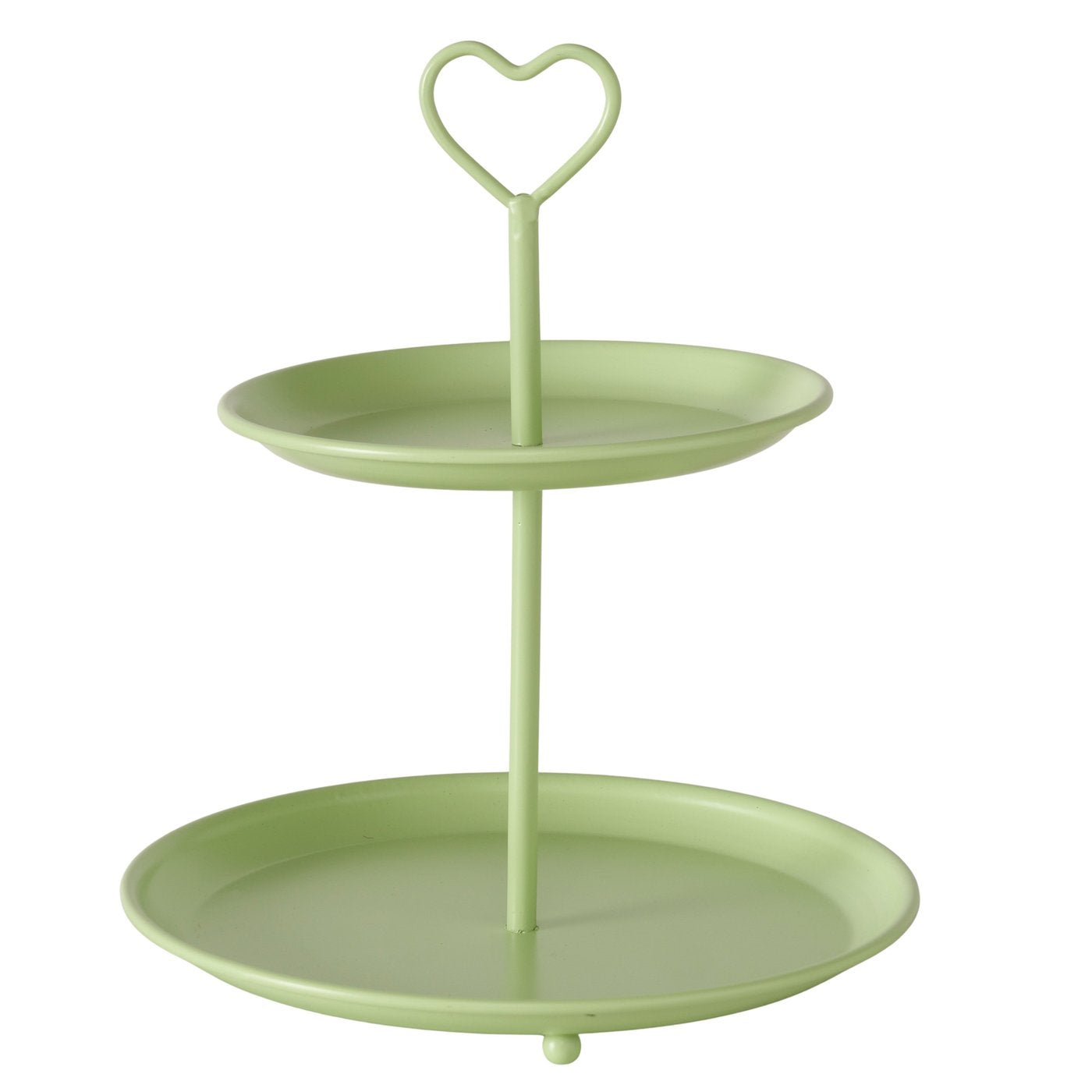 Sweetheart Green Etagere Zweistufig Gruen