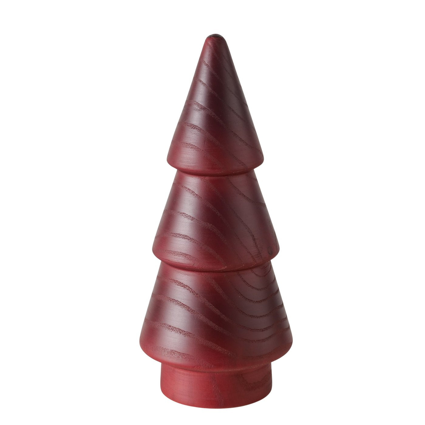 Weihnachtsdeko Massia Holz Tanne Braun Handgefertigt Höhe 23cm