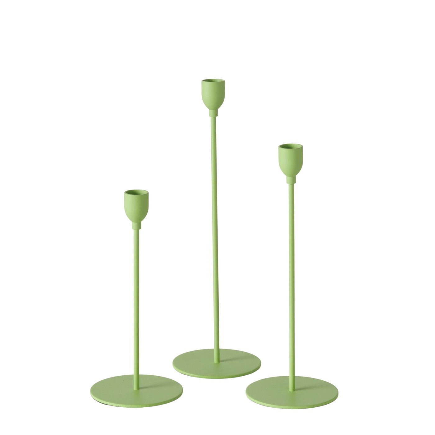 Kerzenhalter Set Malte Grace Gruen 3tlg