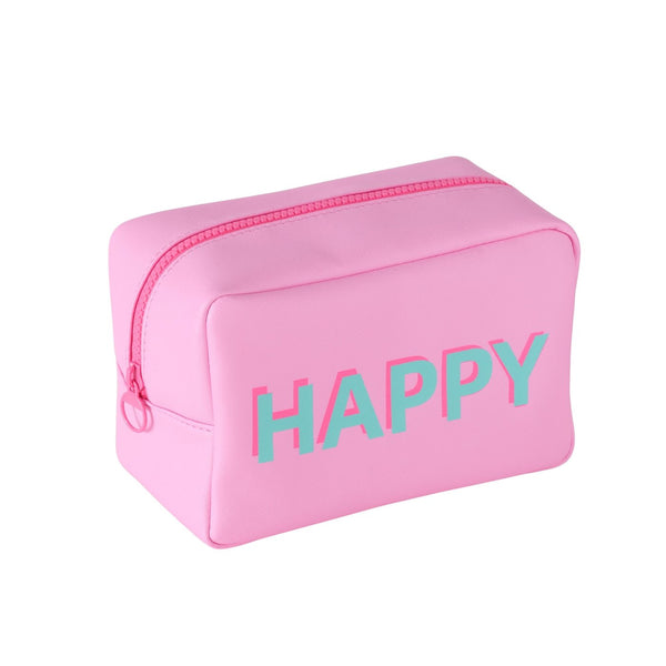 Happy Pink cosmetic bag – stylish and practical for on the go