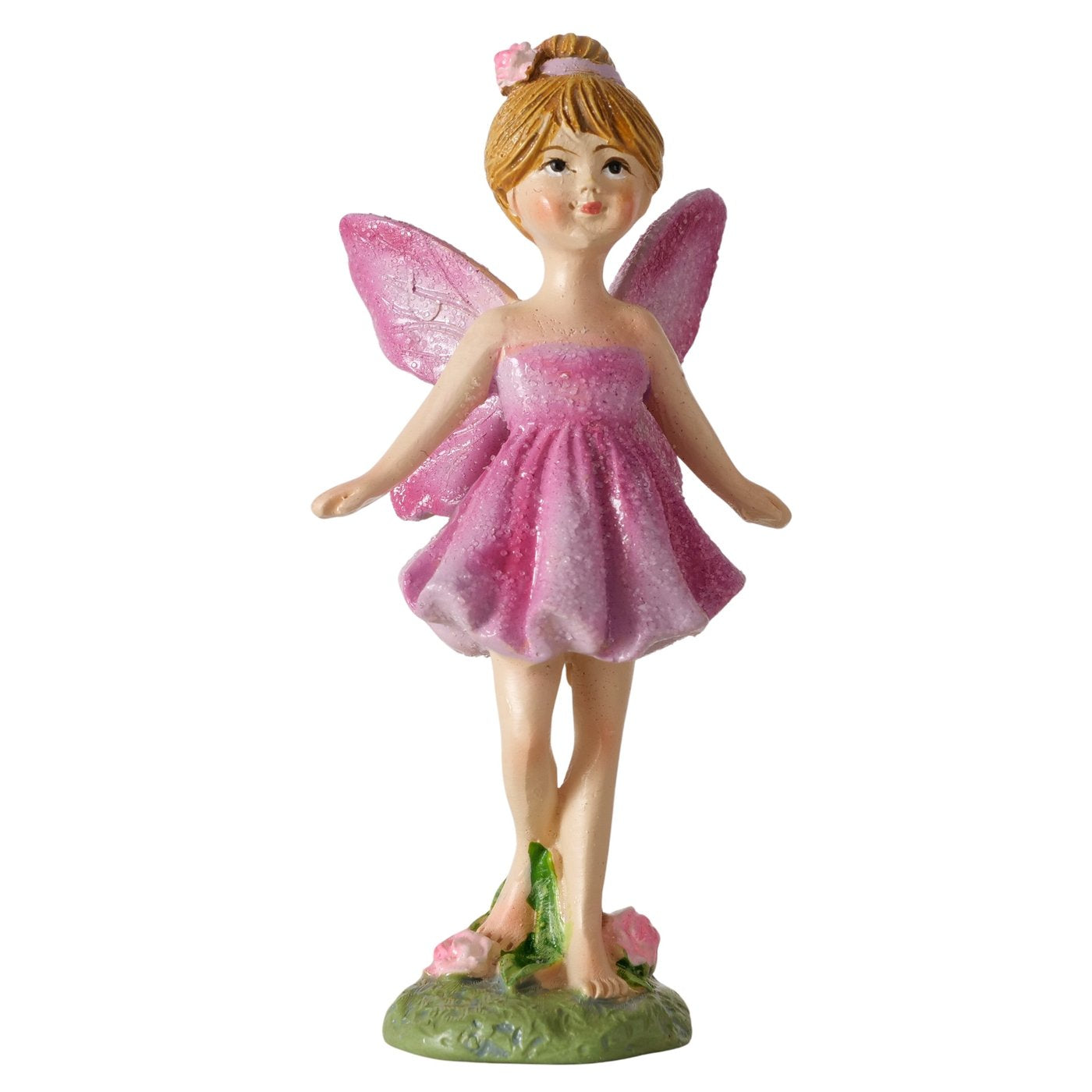 Elfenfiguren Set Francesca 2er Handbemalt Pink Lila Mini Deko