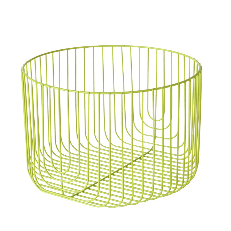 Stylish basket set 'Limbo' – practical storage in vibrant green 