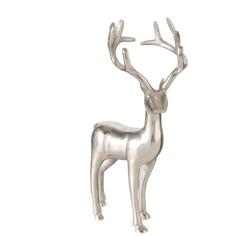 Premium Design Elegante Hirschfiguren Set 2 teilig Hochwertige Dekofiguren