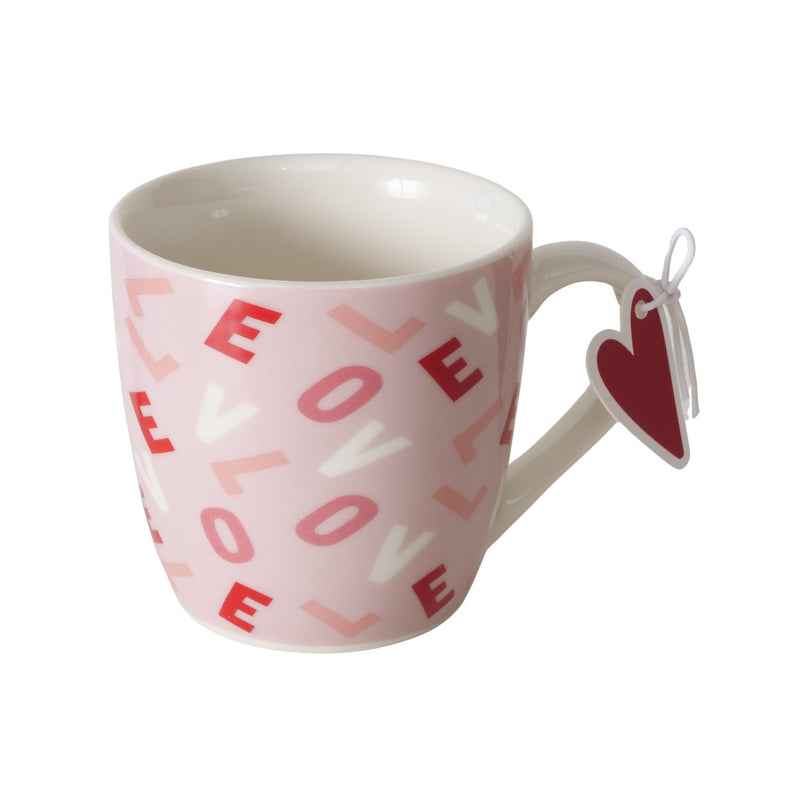 Romantic Mug Set Love &amp; Kiss 250ml Ceramic 2-Pack