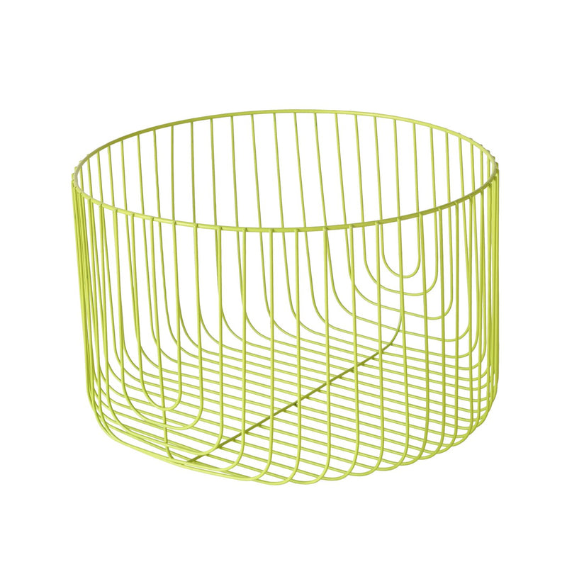 Stylish basket set 'Limbo' – practical storage in vibrant green 