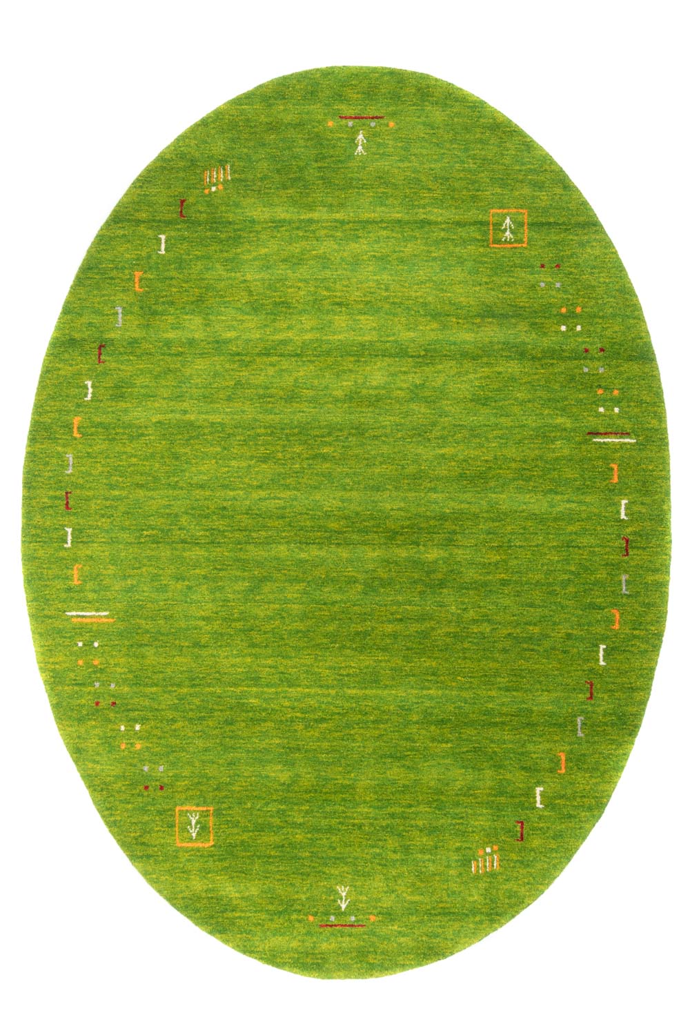Gabbeh Teppich - Indus »Fenth« Oval