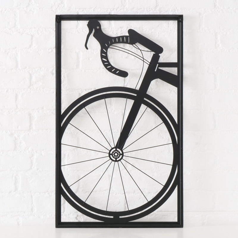 Wandobject Cyclo Fiets – Minimalistisch design gemaakt van metaal 75cm