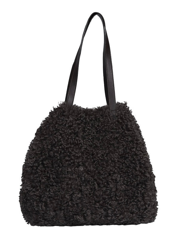 Schultertasche Melody dark grey