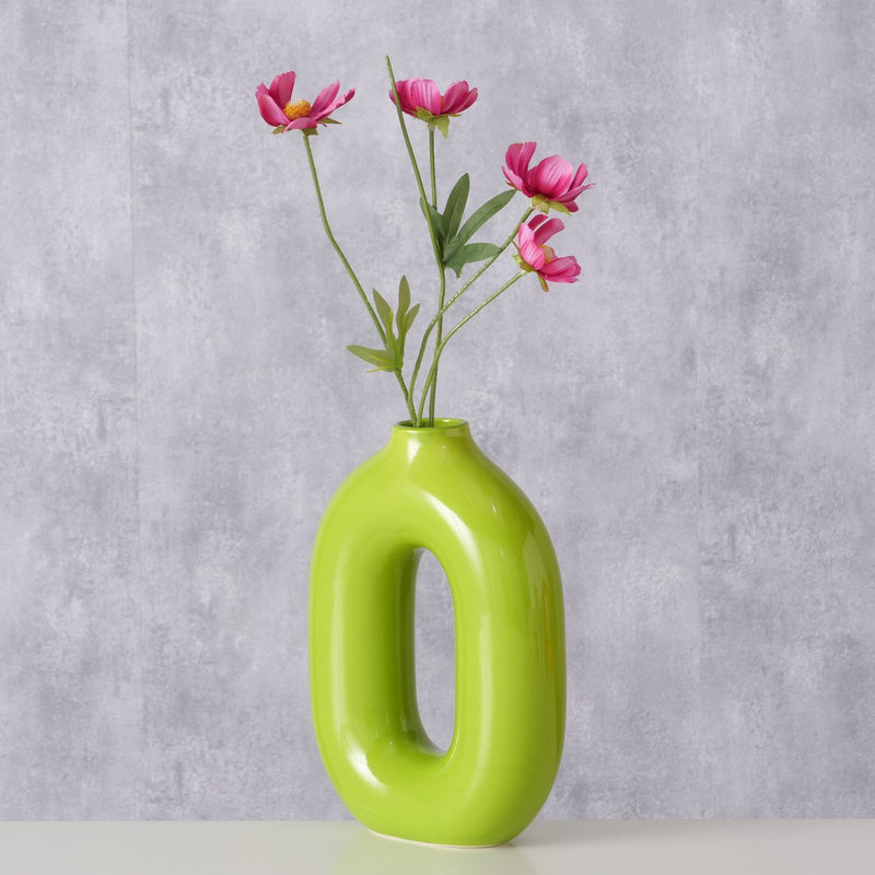 Handgefertigte Lime Vase – Ein Hauch von Frische und Eleganz