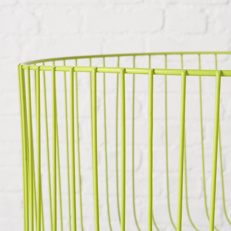 Stilvolles Korbset 'Limbo' – Praktische Aufbewahrung in lebendigem Grün