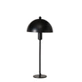 LED Petunia table lamp in black or high-gloss orange – elegant metal lamp
