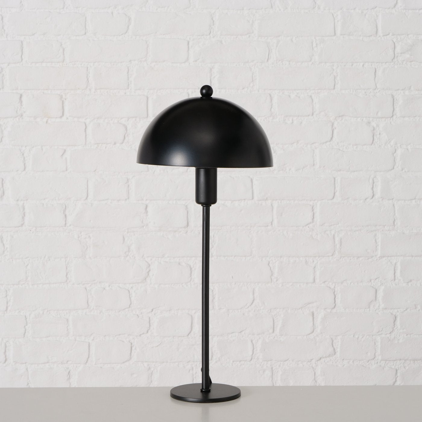 Tischleuchte LED Petunia in Schwarz oder Hochglanz Orange – Elegante Metallleuchte