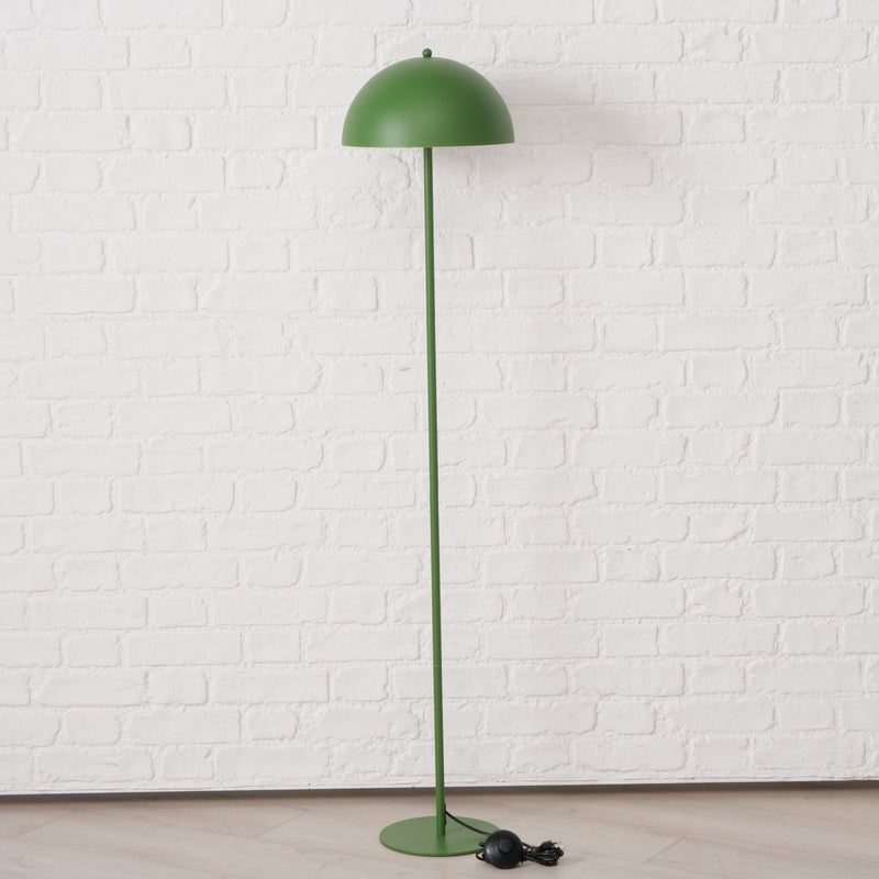 Staande lamp Petunia Metaal Groen Mat Retro Design