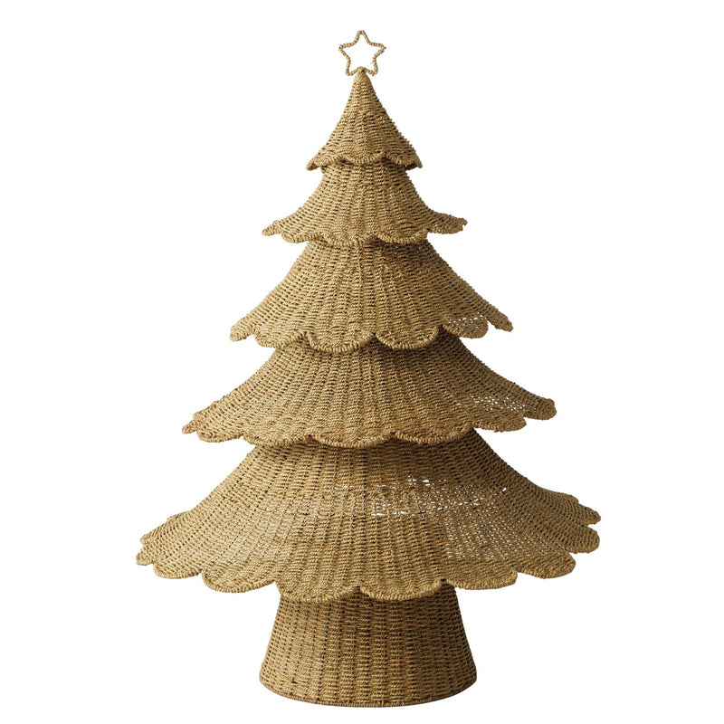 Decorative stand Antonella in a set of 2 – Handmade willow Christmas tree 180cm