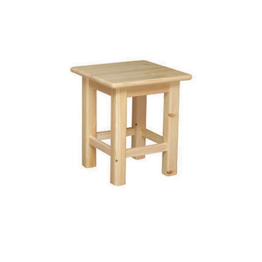 Leo Hocker | Kinder Hocker Schemel Kiefer Massivholz | 100% Bio