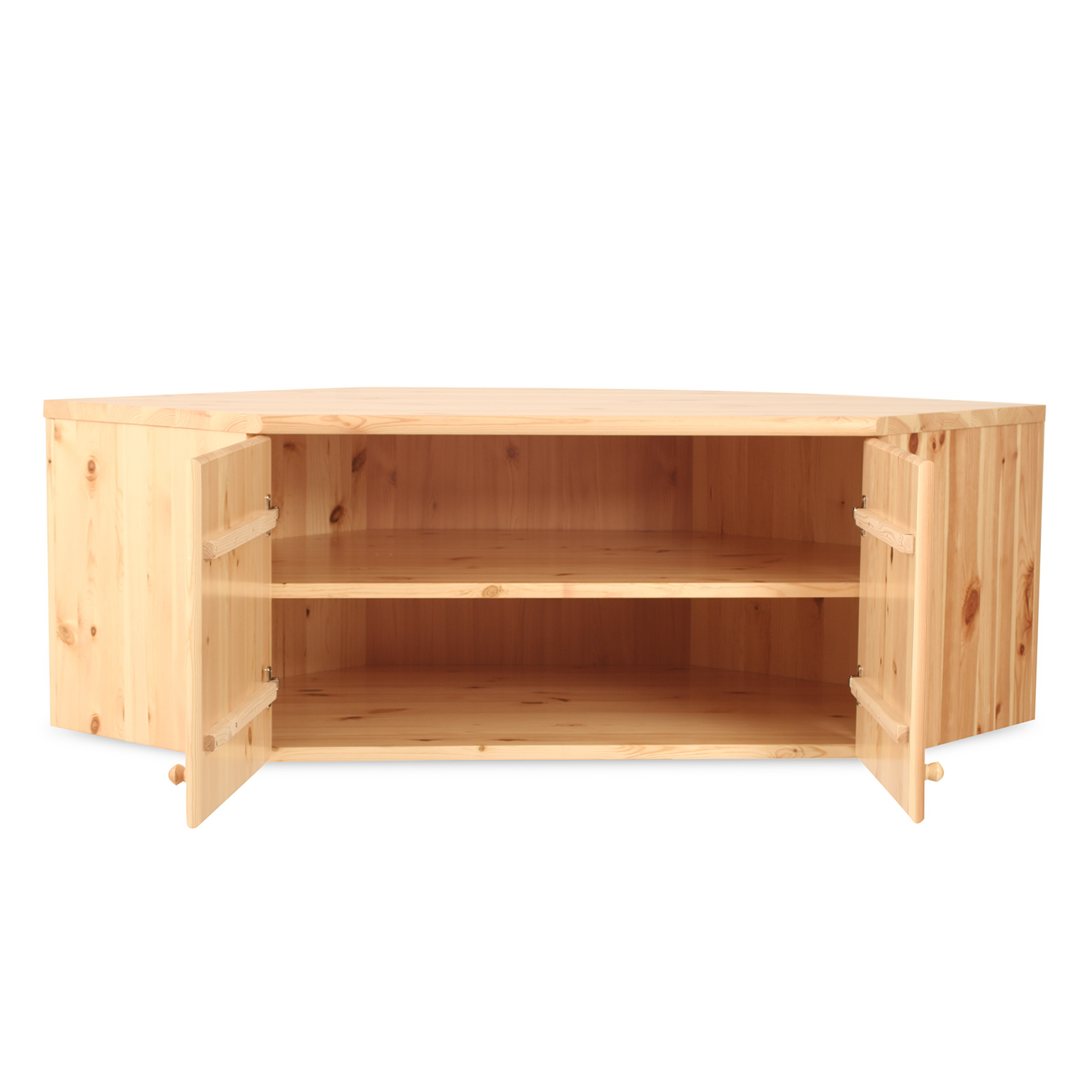 Claudia Kleiderschrank Eckschrank Aufsatz | 100% Bio Kiefer Massivholz