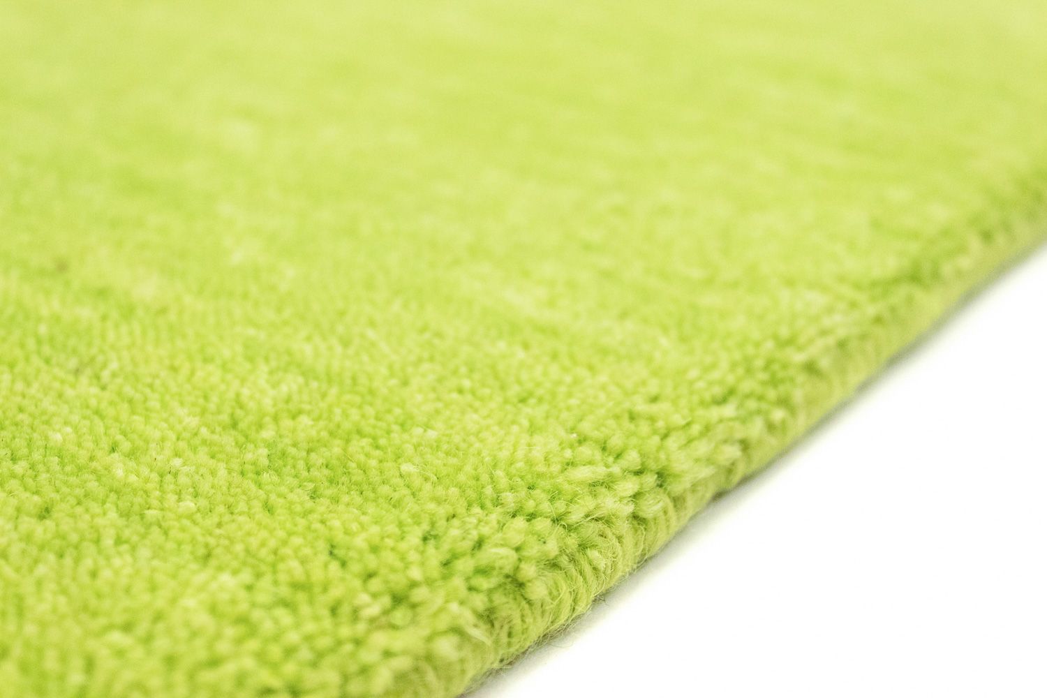 Gabbeh Teppich - Softy - Uni - rund