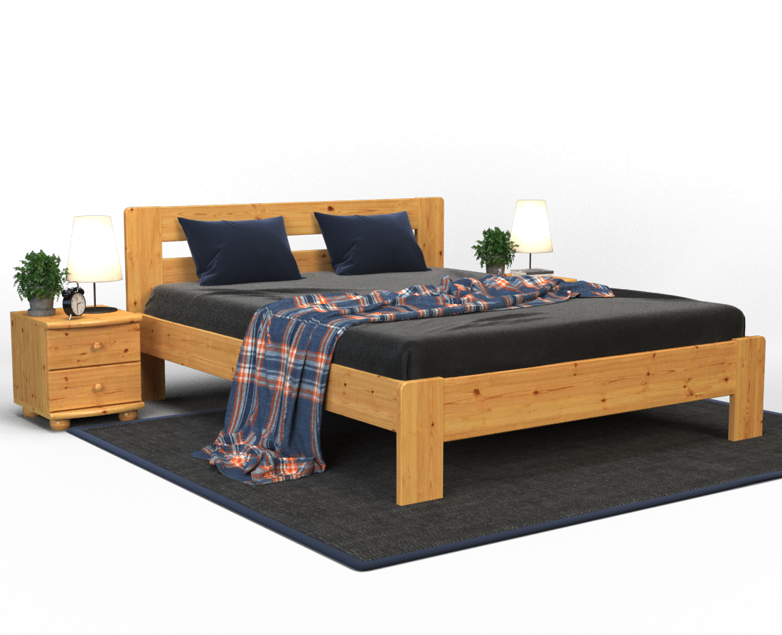 Markus Kieferbett | Massivholz | Naturholz | 100% Bio-Bett