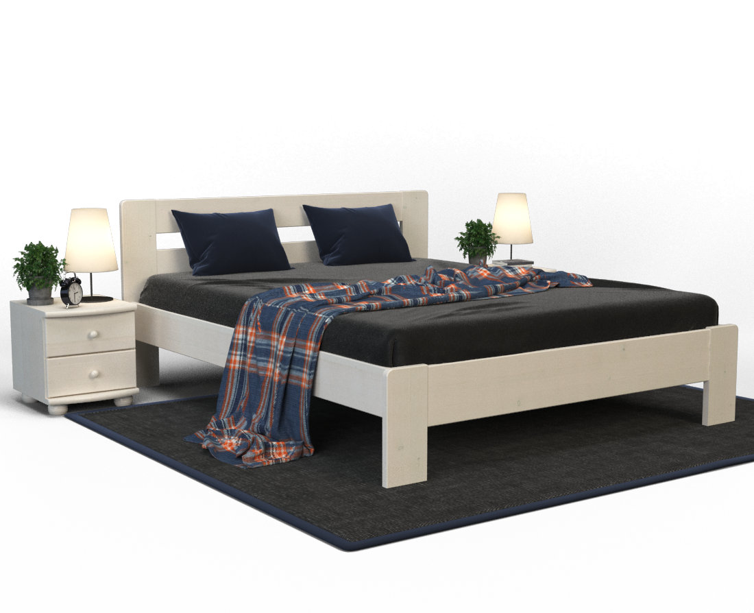 Markus Kieferbett | Massivholz | Naturholz | 100% Bio-Bett