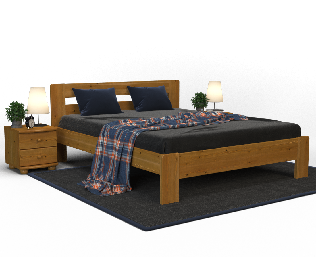 Markus Kieferbett | Massivholz | Naturholz | 100% Bio-Bett